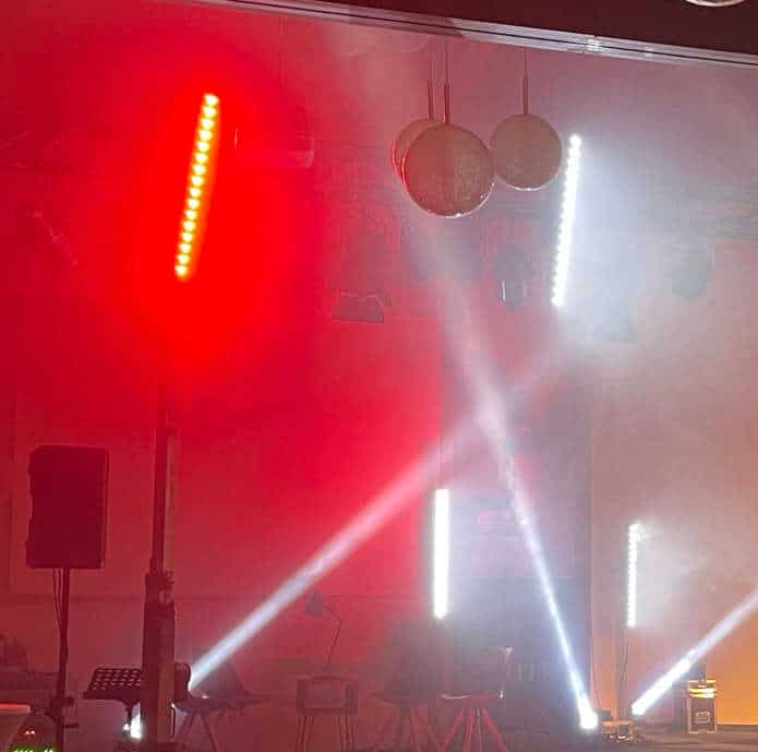 LED BARs und Moving Heads